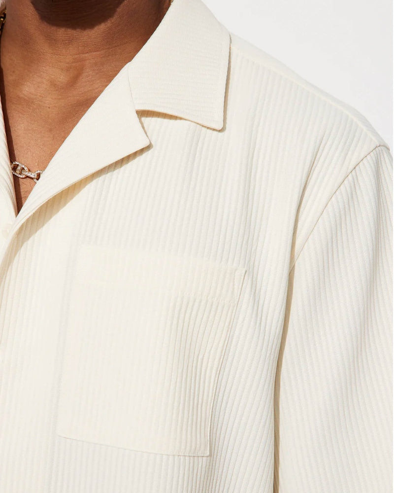 IVOIRE PLISSÉ – Chemise