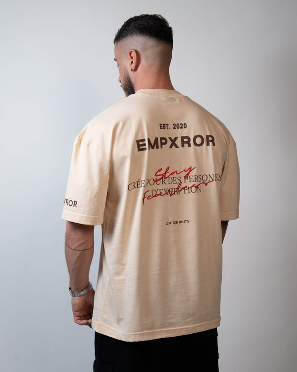 ORIGINAL CREAM OVERSIZED TEE
