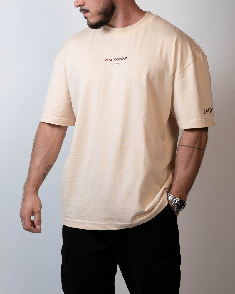 ORIGINAL CREAM OVERSIZED TEE