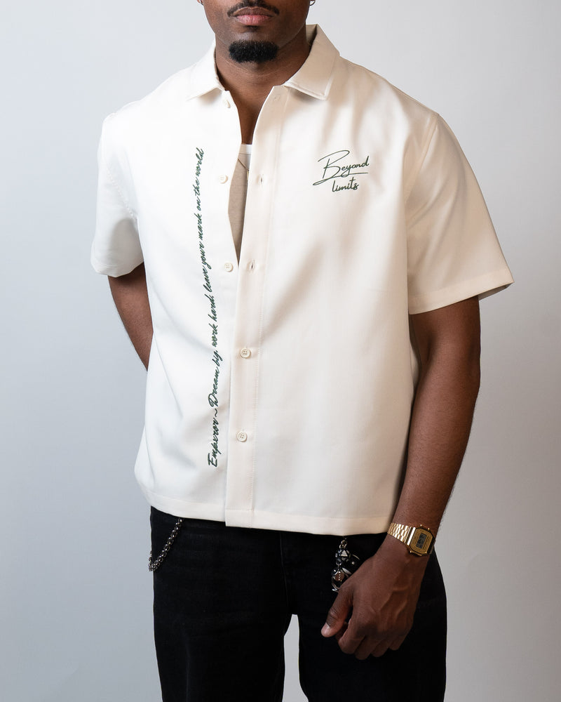 Overshirt ''Beyond limits'' Off White