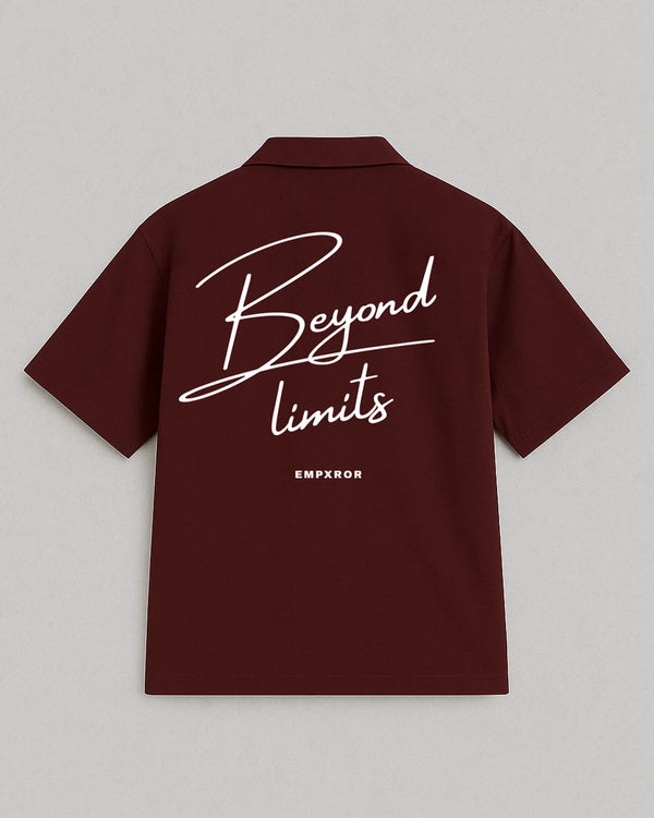 Overshirt ''Beyond limits'' Brown