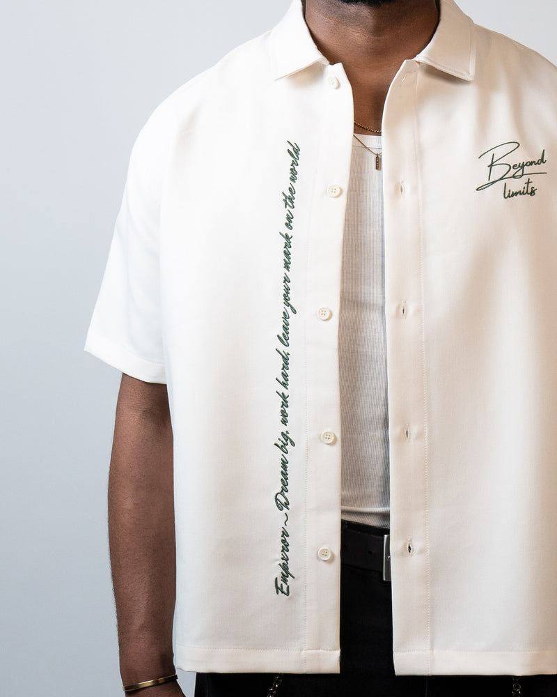 Overshirt ''Beyond limits'' Off White