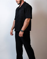 NOIR PLISSÉ – Chemise