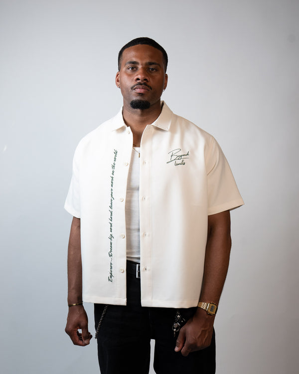Overshirt ''Beyond limits'' Off White
